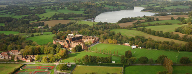 Area view of Ardingly College in England